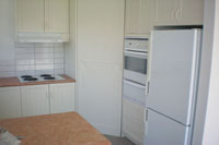 Kitchen with cooking facilities